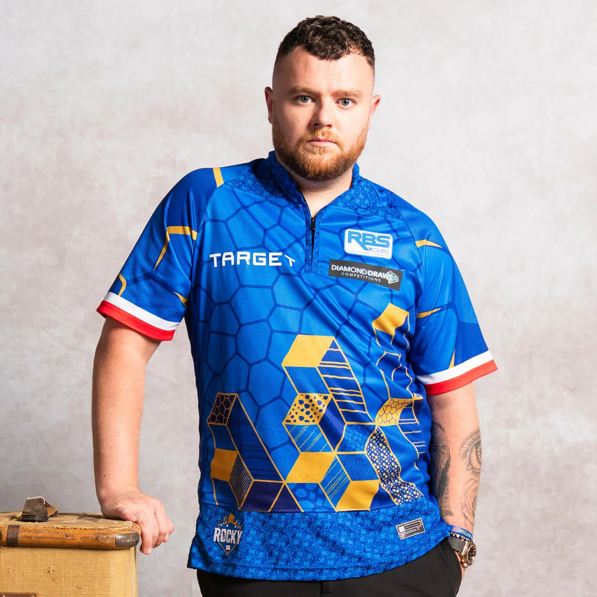 Target Darts Josh Rock 2027 Player Shirt-5-8 Years-Premier Darts