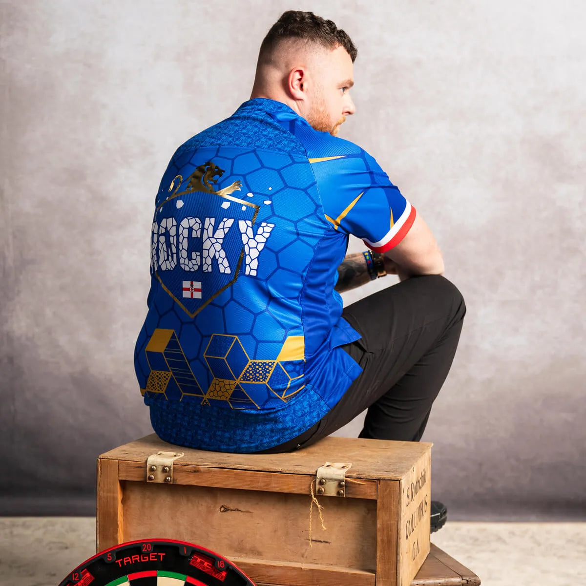 Target Darts Josh Rock 2027 Player Shirt-6-8 Years-Premier Darts