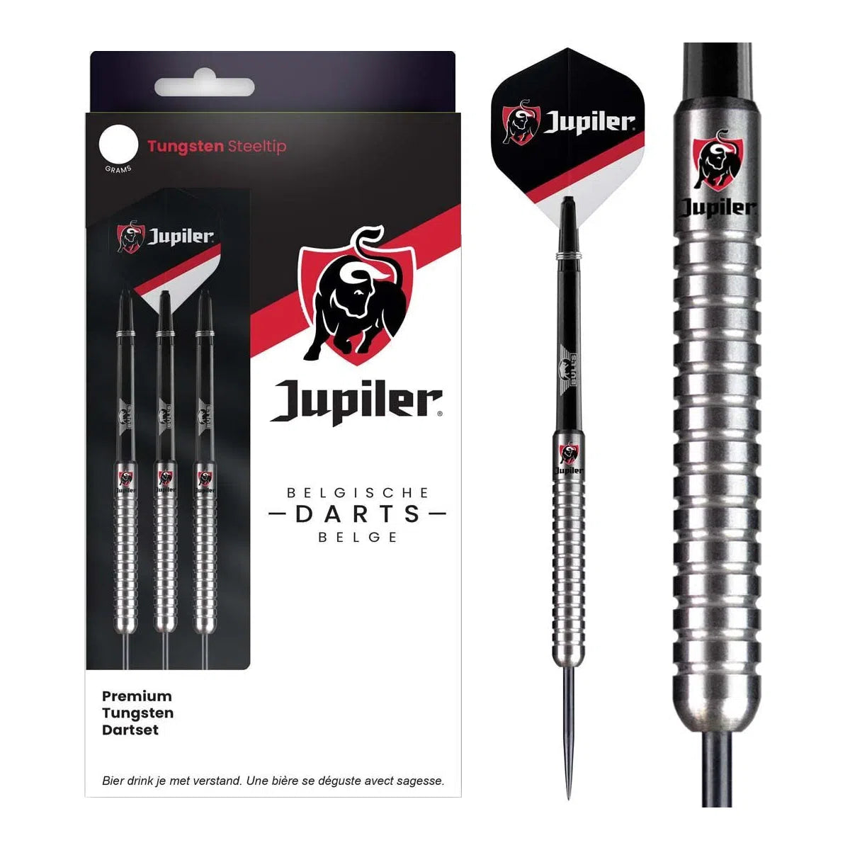 Jupiler 80% Tungsten Steel Tip Darts