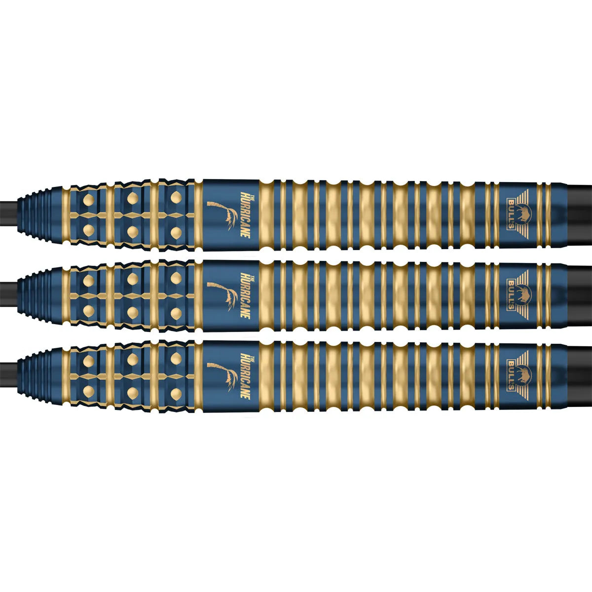 Bull's NL Kim Huybrechts 95% Tungsten Steel Tip Darts-3-22 GRAM-Premier Darts