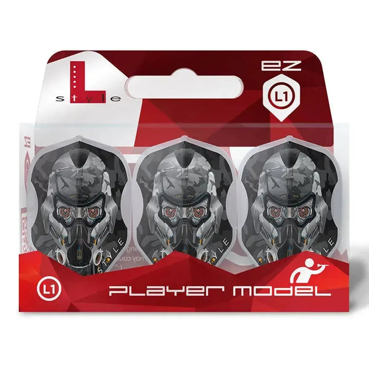 L-Style Berry Van Peer EZ L1 V4 Type D Flights-3-Premier Darts