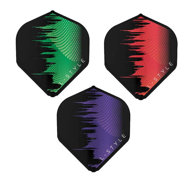 L-Style David Evans V1 L-Flight EZ L1 Standard Flights-1-Green-Premier Darts
