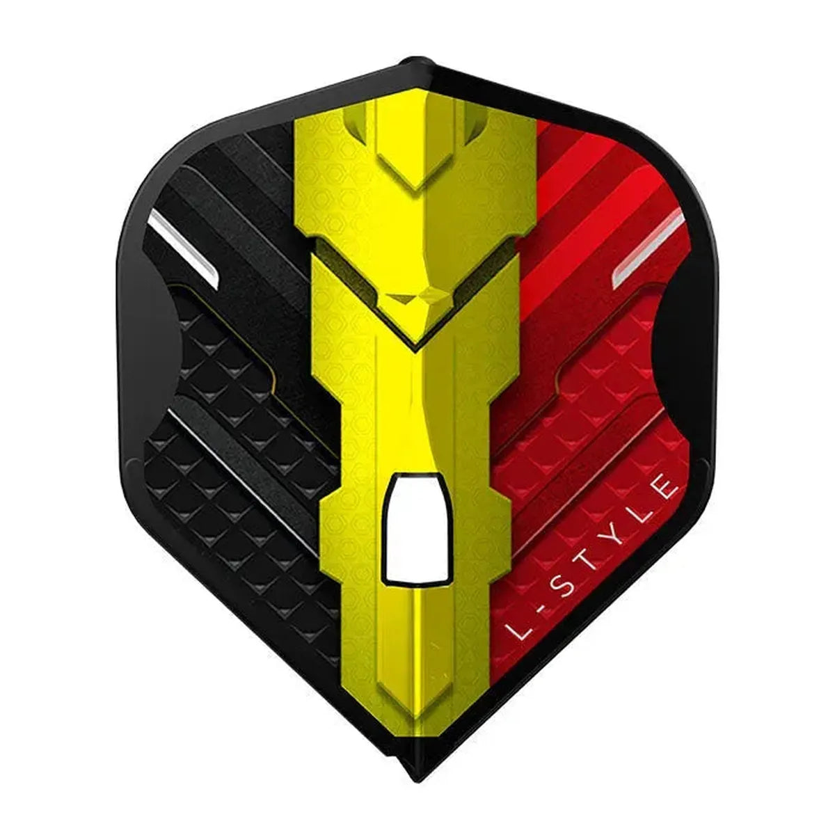 L-Style EZ L1 V Series Type C Standard Flights - Black-1-Premier Darts