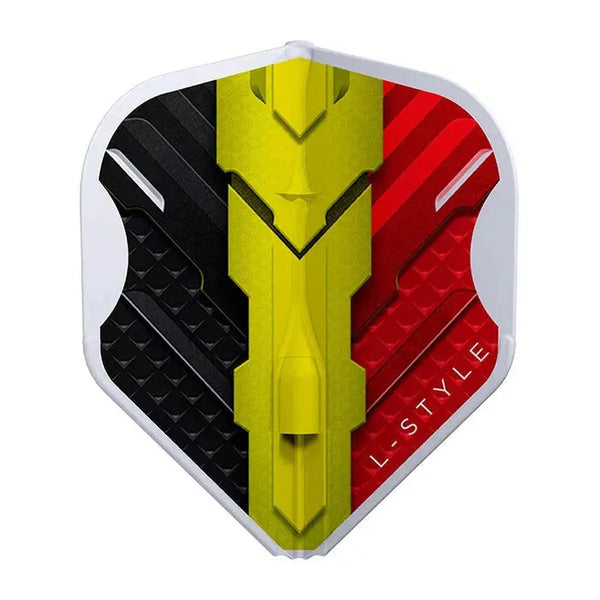 L-Style EZ L1 V Series Type C Standard Flights - Clear-1-Premier Darts