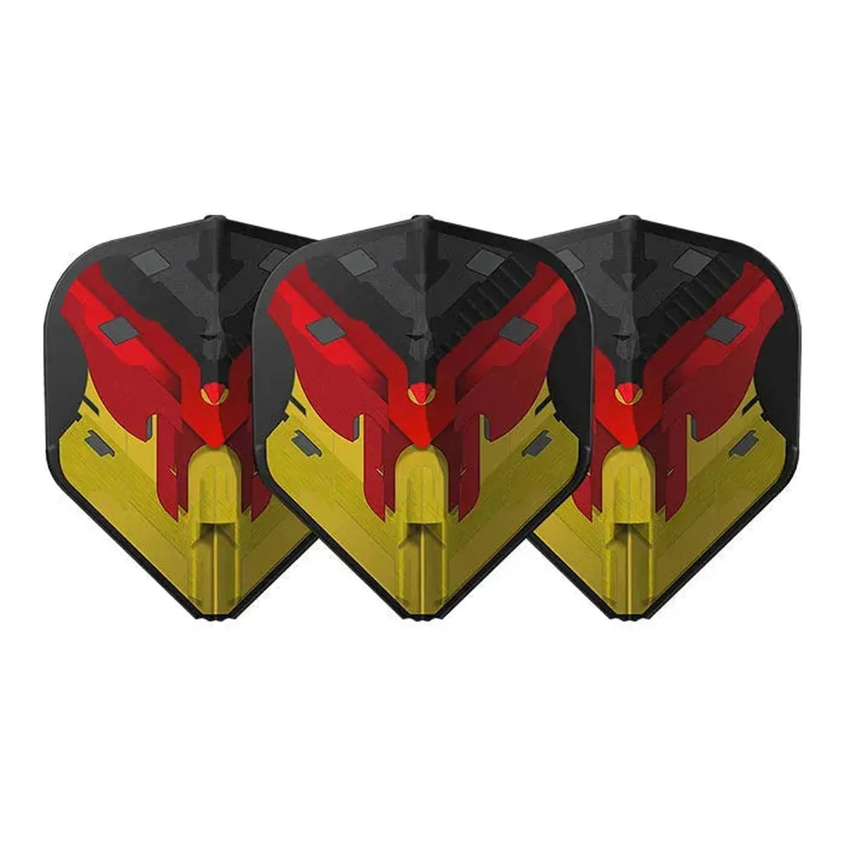 L-Style EZ L1 V Series Type D Standard Flights - Black-2-Premier Darts