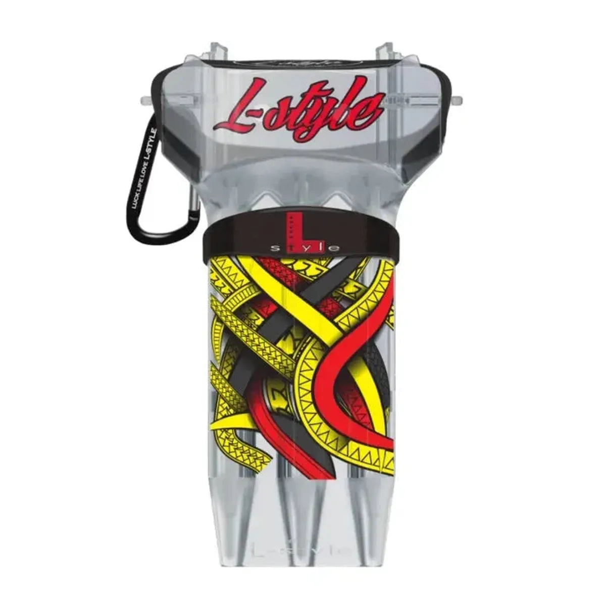 L-Style KRYSTAL ONE Mike De Decker Case - Clear White-1-Premier Darts