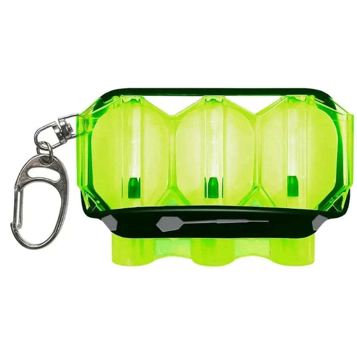L-Style Krystal Neon Yellow Flight Case-1-Neon Yellow-Premier Darts