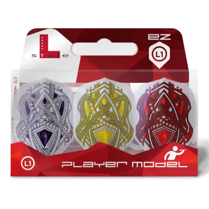 L-Style - L-Flights EZ L1 Mike De Decker B Mix Flights-2-Premier Darts