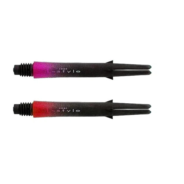 L-Style L-Shafts Lock Straight Two Tone Shafts Carbon - 260 Intermediate-1-Pink-Indermediate-Premier Darts