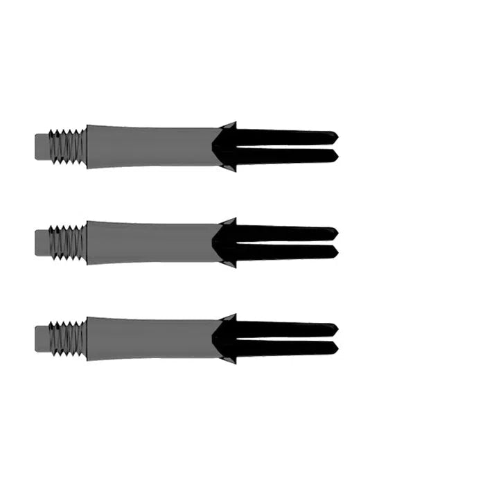 L-Style - L-Shafts Straight Shafts-7-Clear Black-Short-Premier Darts