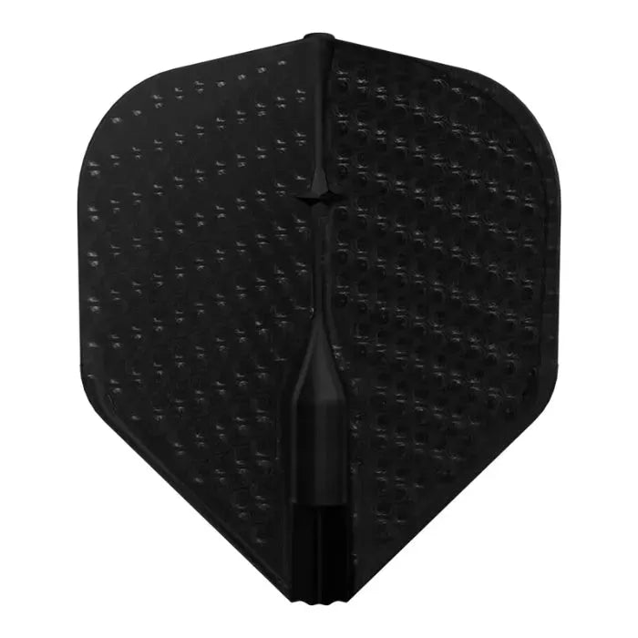 L-Style L1EZ Dimple Standard Flights-3-Black-Premier Darts