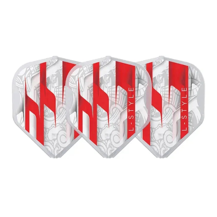 L-Style L1EZ Mamo Series Signature Champagne Darts Flights-10-Black-Premier Darts