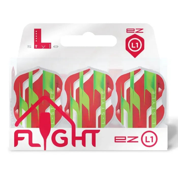 L-Style L1EZ Mamo Series Signature Champagne Darts Flights-14-Black-Premier Darts