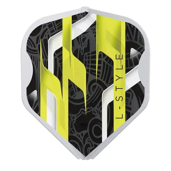 L-Style L1EZ Mamo Series Signature Champagne Darts Flights-3-Black-Premier Darts