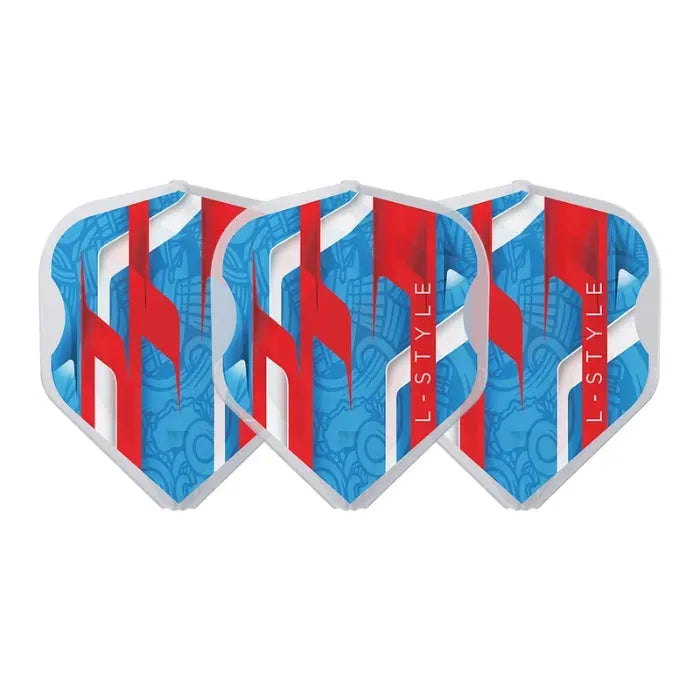 L-Style L1EZ Mamo Series Signature Champagne Darts Flights-7-Black-Premier Darts