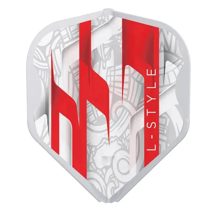 L-Style L1EZ Mamo Series Signature Champagne Darts Flights-9-White-Premier Darts