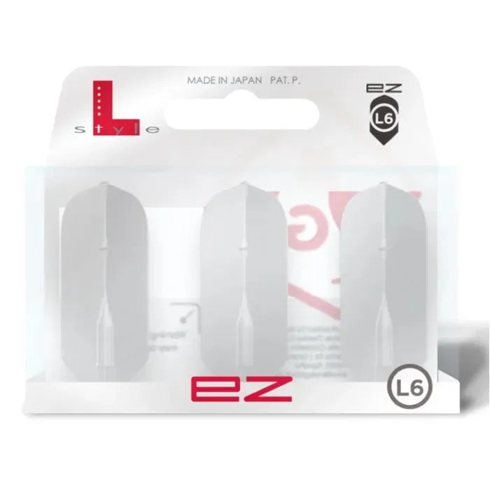 L-Style L6EZ Slim Dart Flights-5-Black-Premier Darts