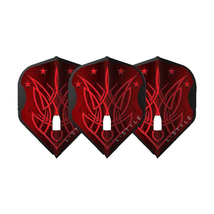 LStyle Lisa Ashton L1 PRO BLACK V3 Signature Champagne Darts Flights