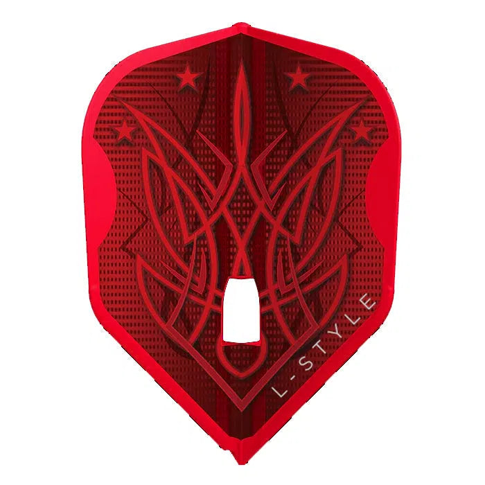 LStyle Lisa Ashton L1 PRO RED V3 Signature Champagne Darts Flights