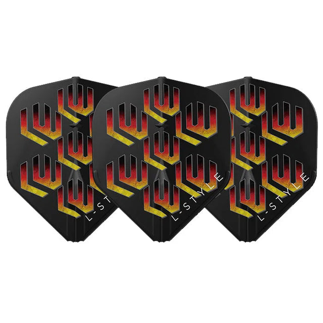 LStyle Lukas Wenig LFlight PRO L1 Standard Flights  Black