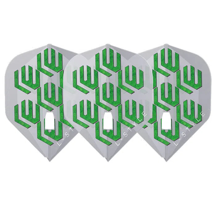 LStyle Lukas Wenig LFlight PRO L1 Standard Flights  Clear White