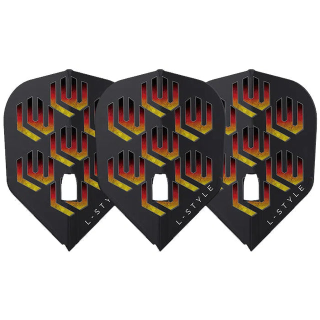 LStyle Lukas Wenig LFlight PRO L3 Standard Flights  Black