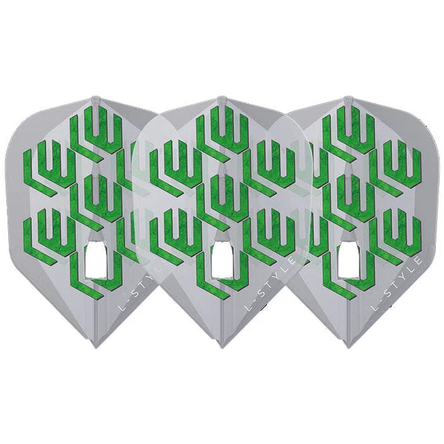 LStyle Lukas Wenig LFlight PRO L3 Standard Flights  Clear White