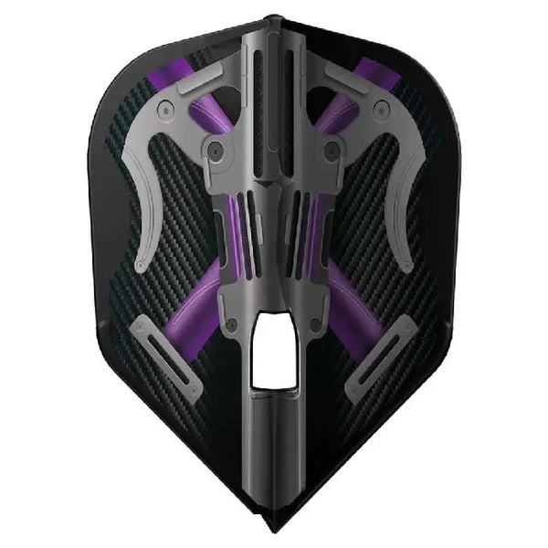 L-Style Mike Valentin V3 L-Flight PRO L3 Standard Flights - Black-1-Premier Darts