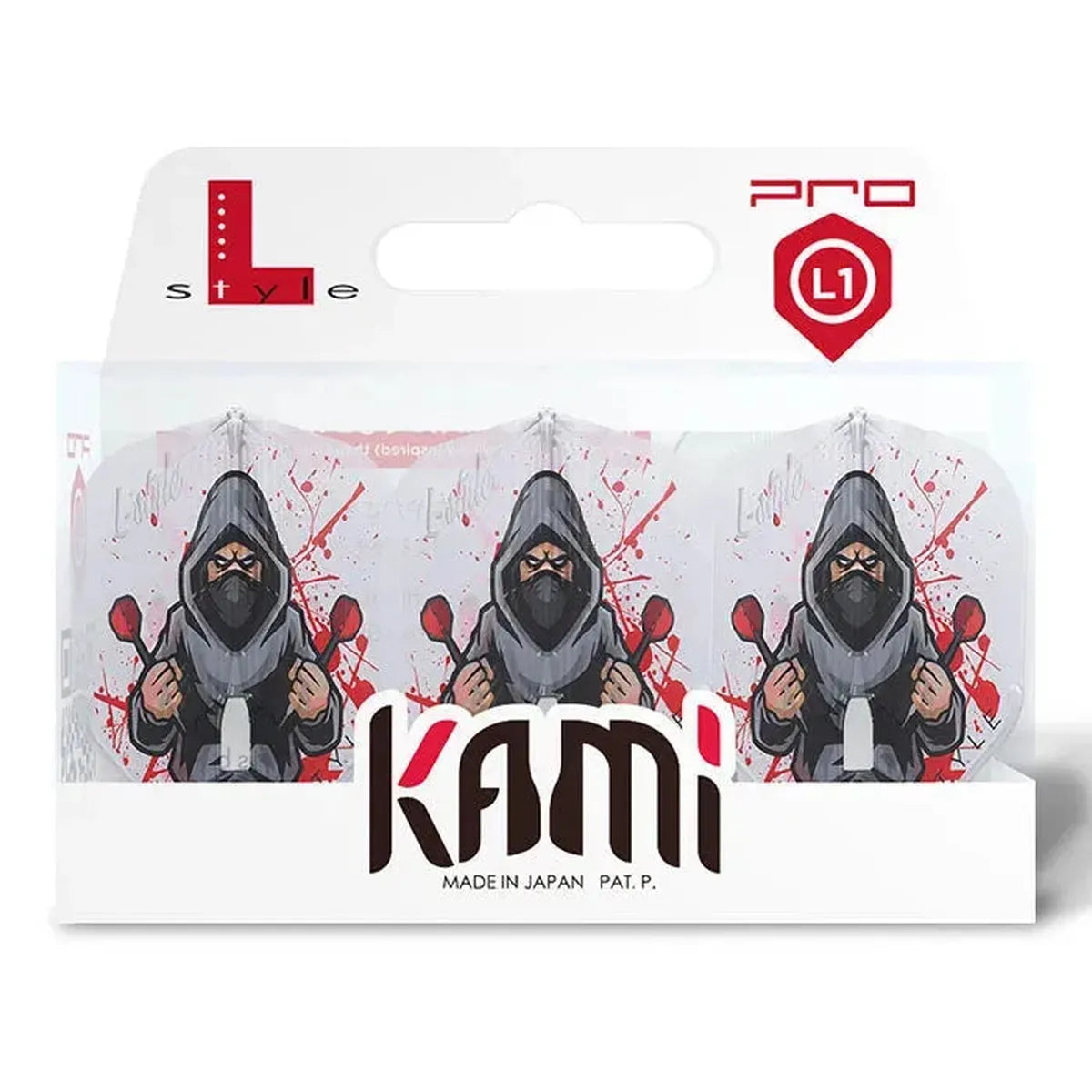 L-Style Rene Eidams PRO KAMI L1 V4 Flights-3-Premier Darts