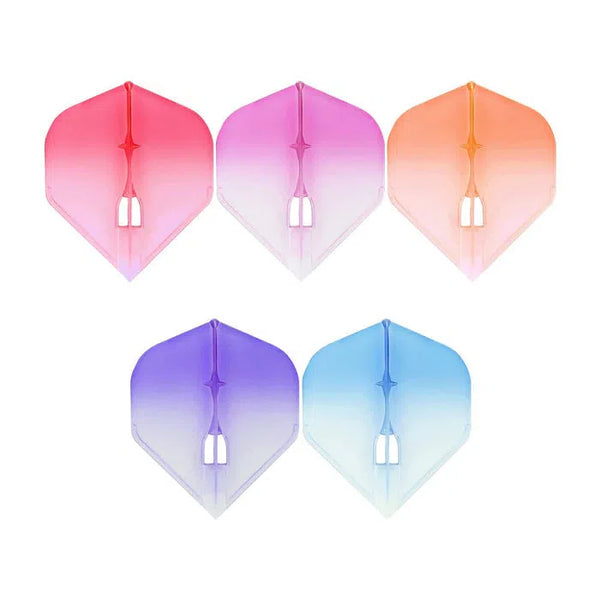 L-Style Two Tone L1 Pro Standard White Flights-1-Blue-Premier Darts