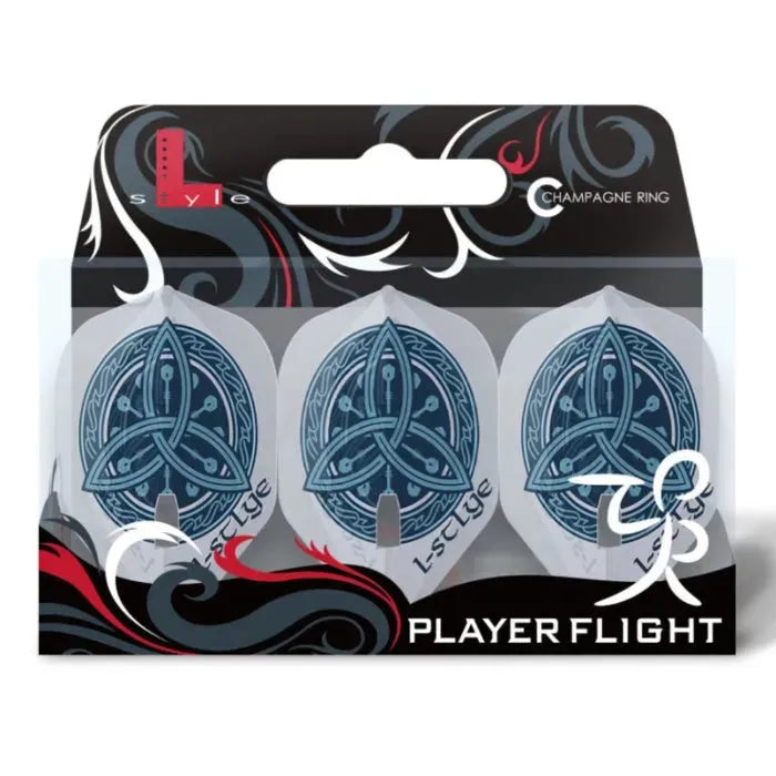 L-Style Viktor Tingstrom L1 PRO - Clear Flights-3-Premier Darts