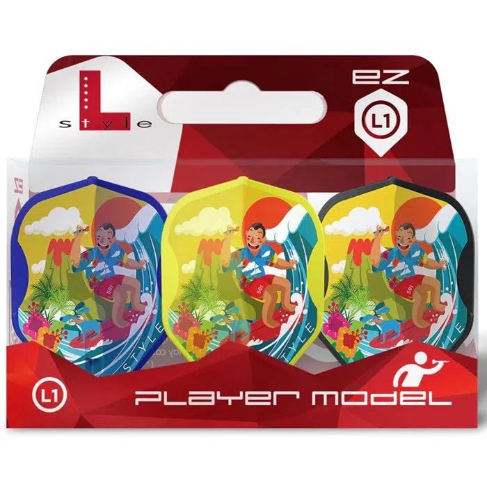 LStyle Wayne Mardle L1 EZ MIX Signature Champagne Darts Flights