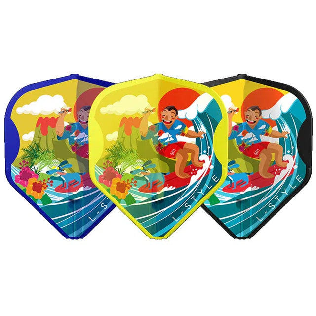 LStyle Wayne Mardle L1 EZ MIX Signature Champagne Darts Flights