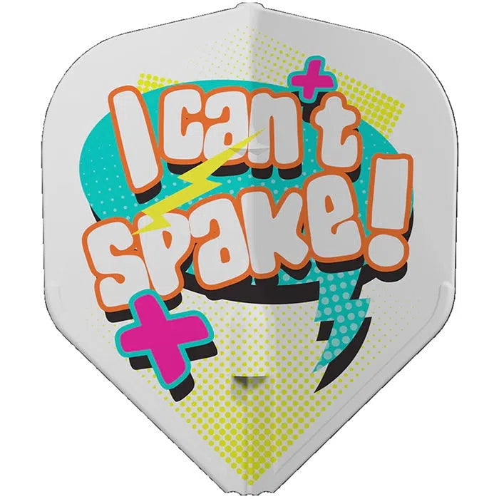 LStyle Wayne Mardle L1 EZ Type B White Darts Flights