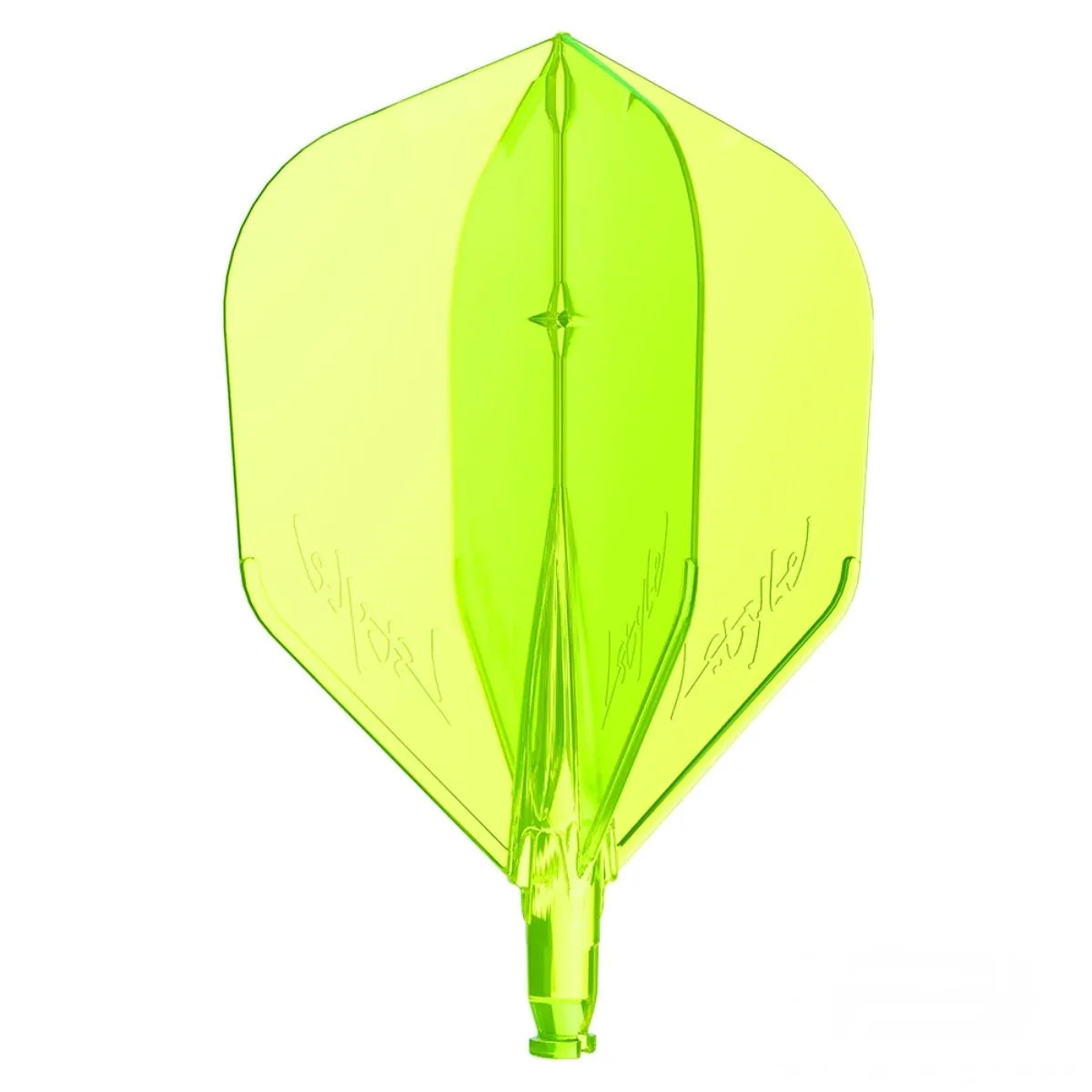 L-Style Darts L-System L3 Replacement Flight-5-Neon Yellow-Premier Darts