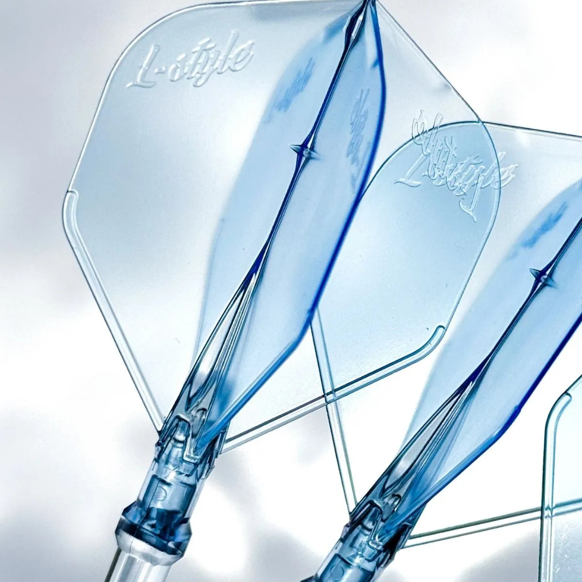 L-Style Darts L-System L1 All-In-One Flights-4-Clear Black-Short-Premier Darts