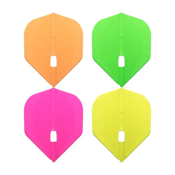 L-style L-Flight PRO KAMI L1 Standard Neon Flights-1-Green-Premier Darts