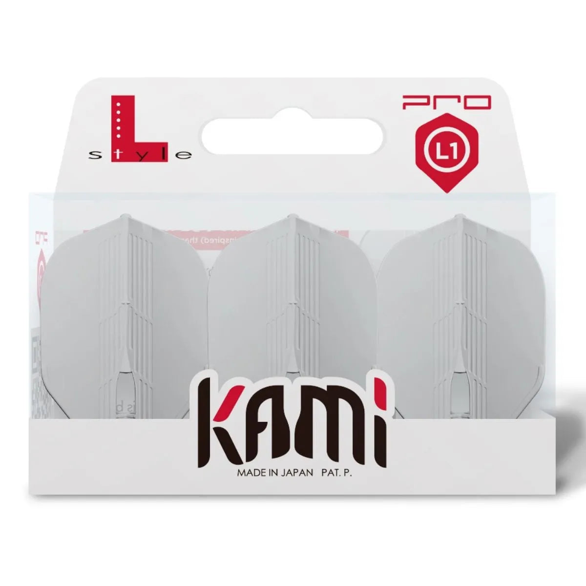 L-Style Darts L-Flight PRO KAMI L1 Flights-8-Black-Premier Darts