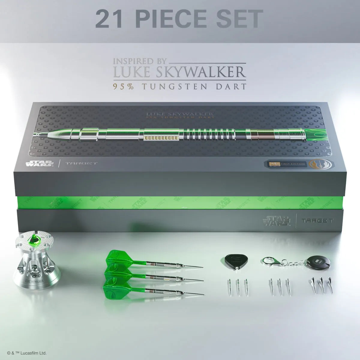 Target Darts Luke Skywalker The Jedi Knight Light Saber Edition SP 95% Tungsten Steel Tip Darts