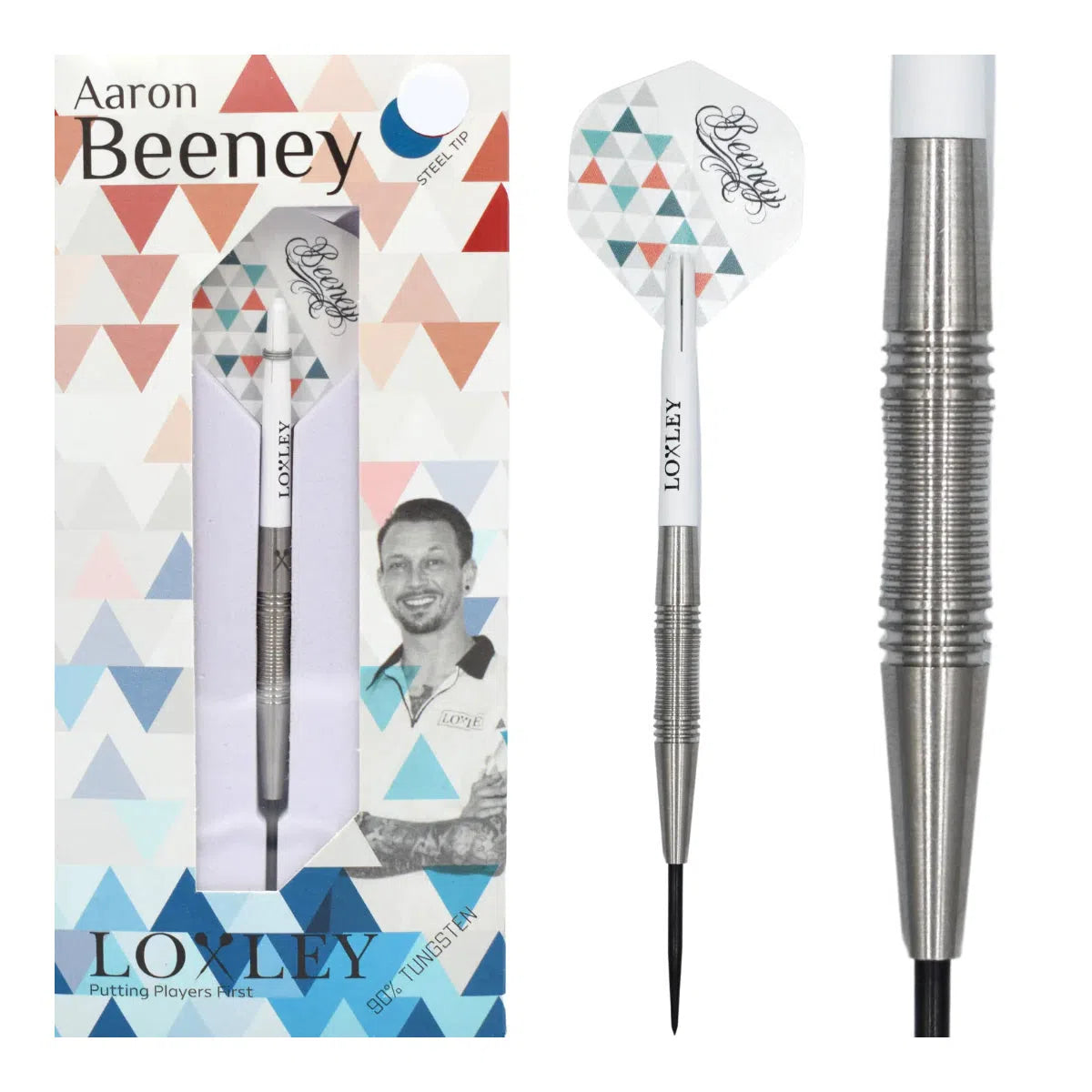 Loxley Aaron Beeney Gen 2 90% Tungsten Steel Tip Darts