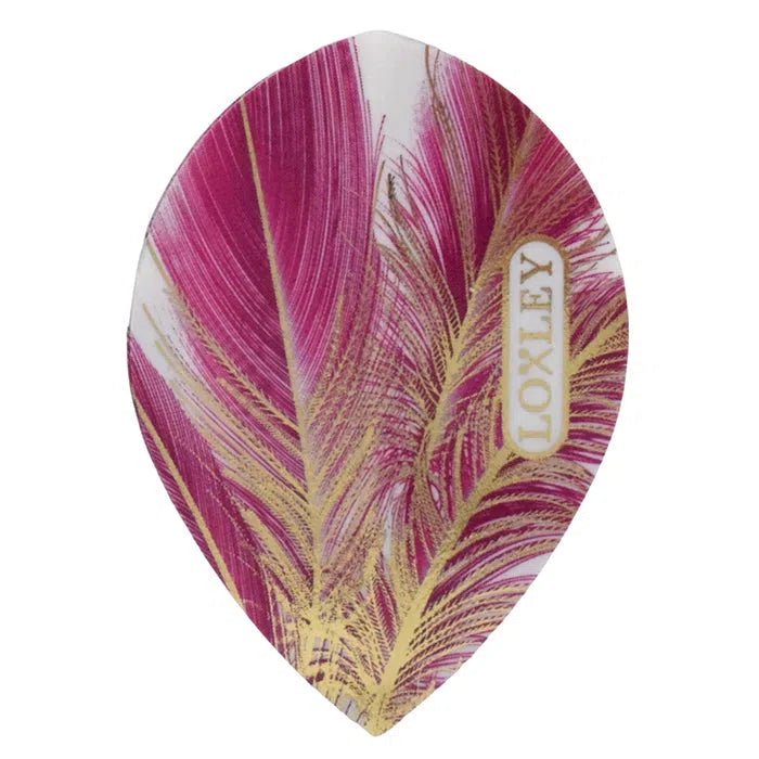 Loxley Gold Feather Flights Pear