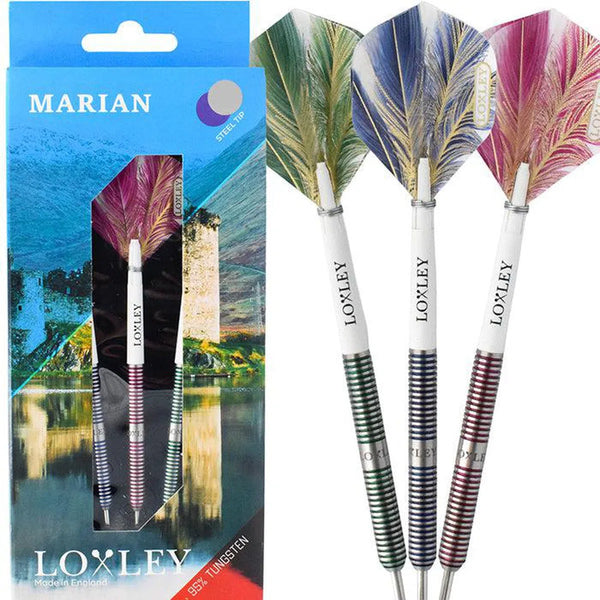 Loxley Marian 95% Tungsten Steel Tip Darts-1-22 GRAM-Premier Darts