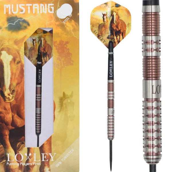 Loxley Mustang 90% Tungsten Steel Tip Darts-1-22 GRAM-Premier Darts