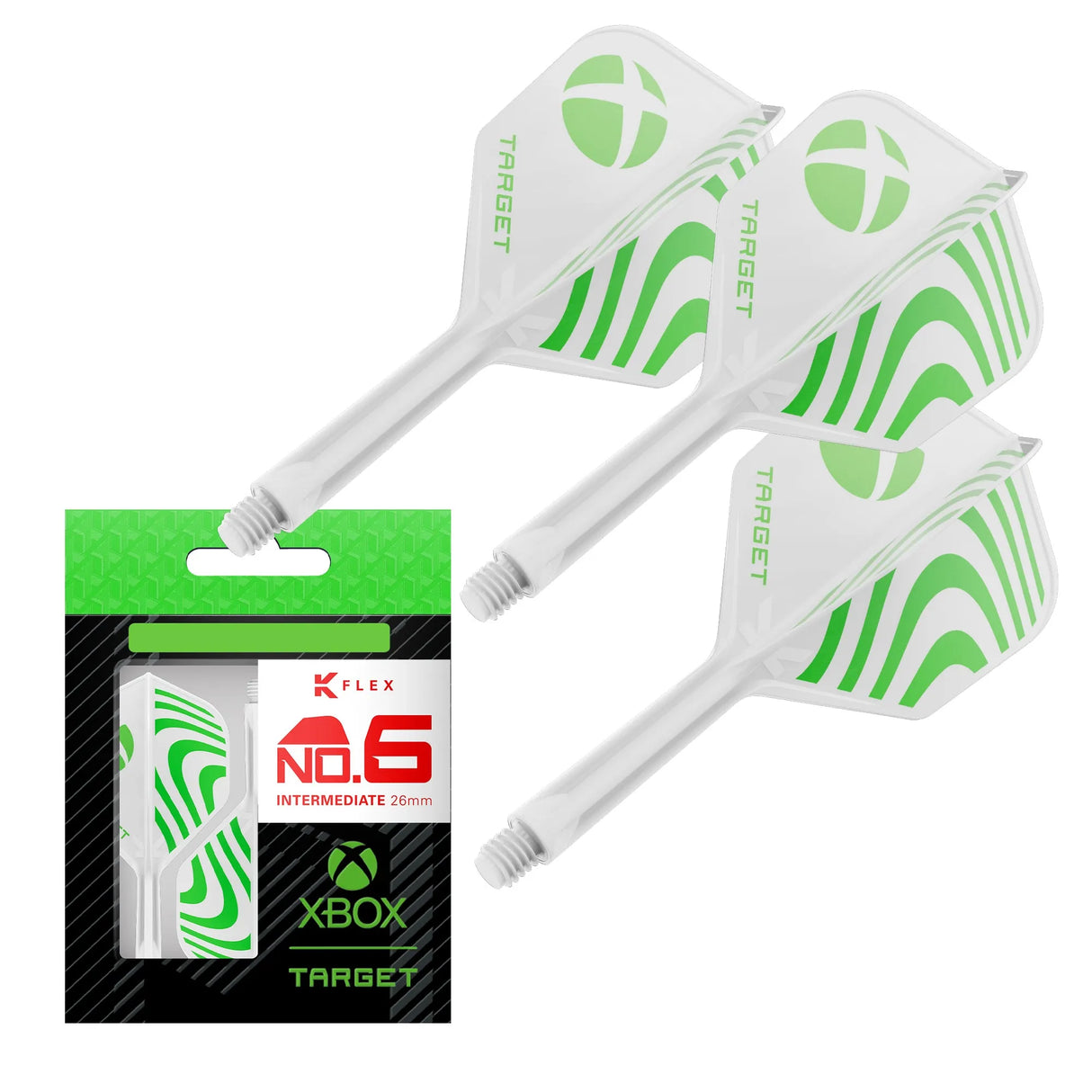Target Darts | XBOX K-Flex Flight System No6-7-Intermediate-Premier Darts