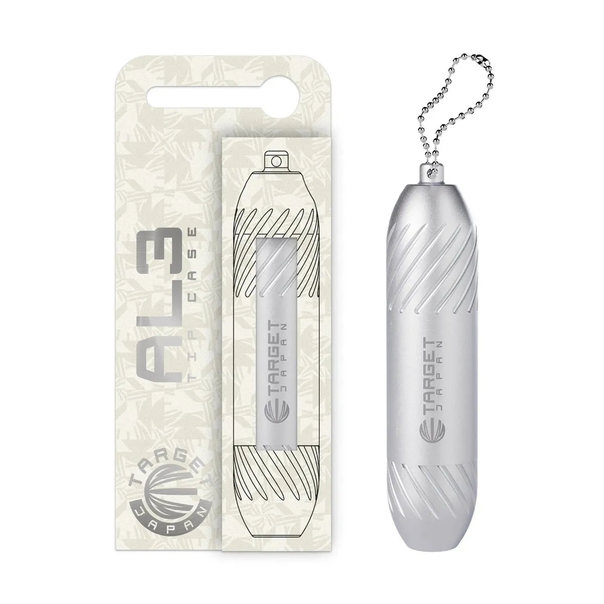 Target Japan AL3 Tip Case-3-Silver-Premier Darts