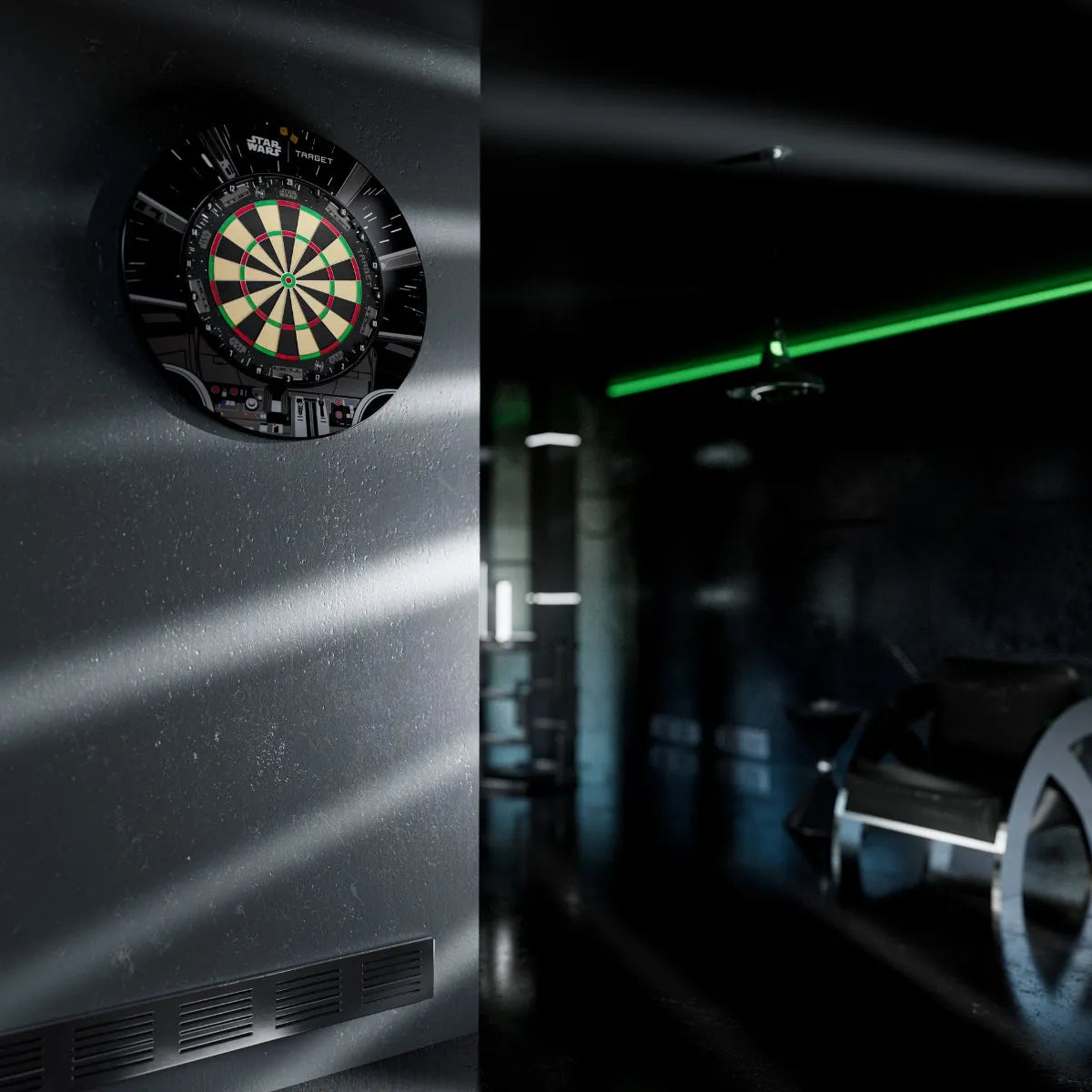 Target Darts Millennium Falcon Surround and TOR Board Bundle
