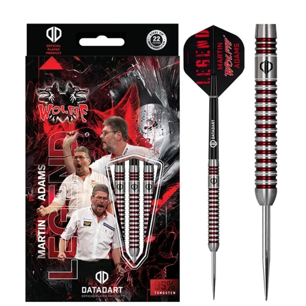 DataDart Martin Adams legend 95% Tungsten Steel Tip Darts-1-22 GRAM-Premier Darts