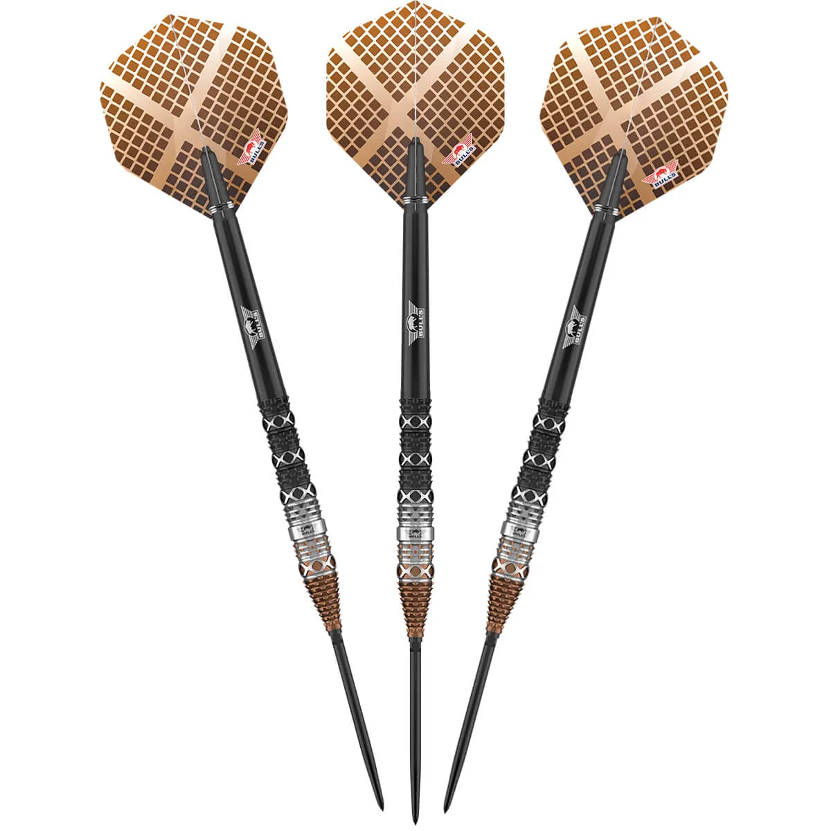Bull's NL Max Hopp CP 95% Tungsten Steel Tip Darts-6-23 GRAM-Premier Darts
