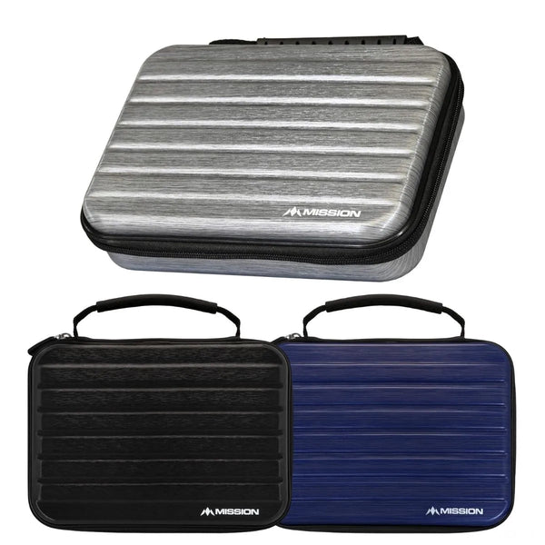 Mission ABS 4 Metallic Darts Case-1-Black-Premier Darts
