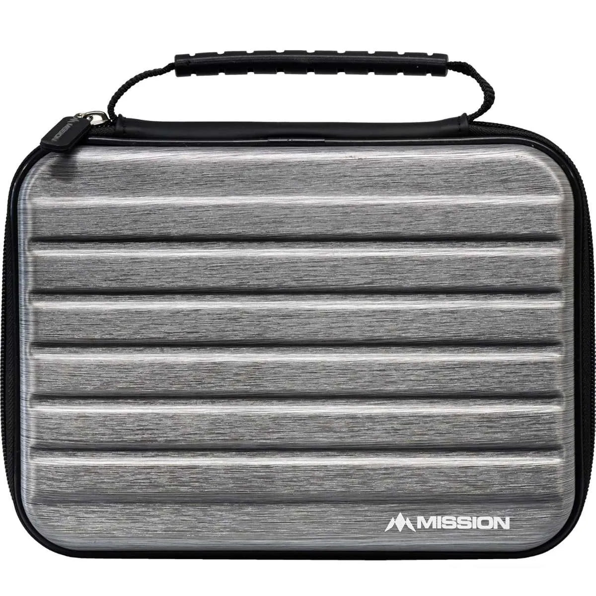 Mission ABS 4 Metallic Darts Case-9-Silver-Premier Darts